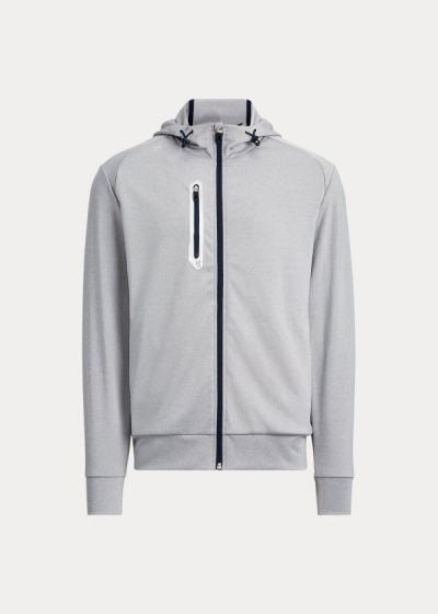 Ralph Lauren Tech Jersey Full-Zip Hættetrøje Herre Danmark (XQNUD3029)